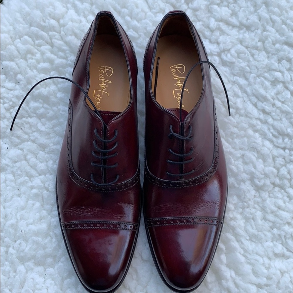 Paul Evans Burgundy Oxfords